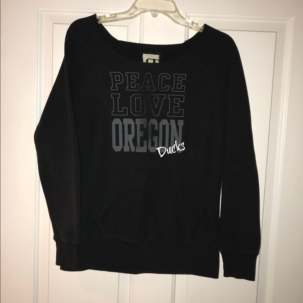 OREGON DUCKS Black long sleeve